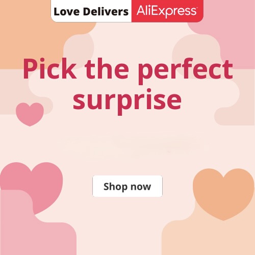 Valentijnscadeaus shop je bij AliExpress