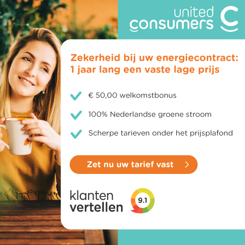 Vast energiecontract mét bonus