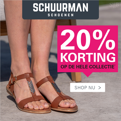 20% korting bij Schuurman Schoenen