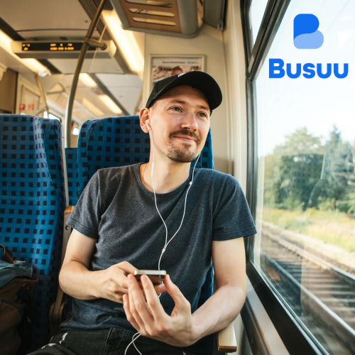 Een taal leer je snel met Busuu 💬