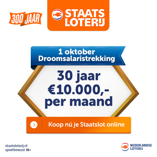 Droomsalaristrekking 1 oktober