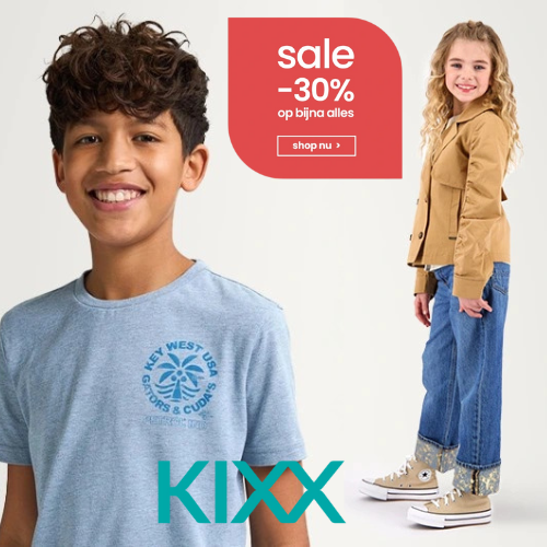 Grote sale bij Kixx!