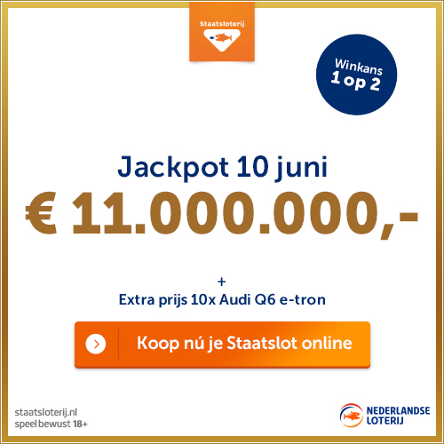 Op 10 juni kan hij weer vallen...