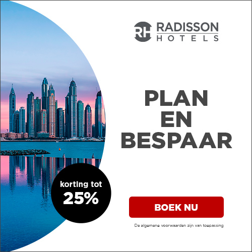 Bespaar tot 25% met Radisson