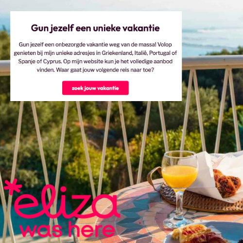Heerlijk nazomeren!