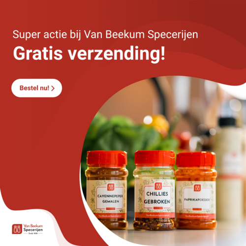 Nu gratis verzending! 🧂
