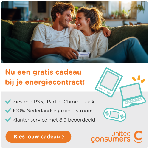 Voordelige energie + een 🎁