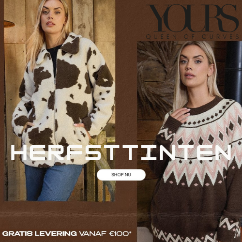 Cozy en curvy herfstmode