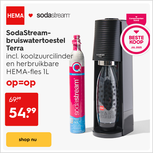HEMA ❤️ Sodastream