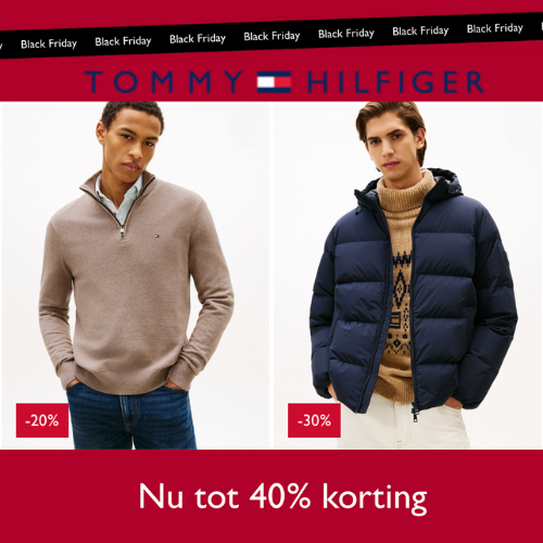 Tot 40% Black Friday korting 🖤