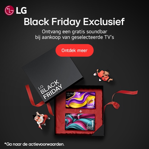Het LG Black Friday Kortingsfestival