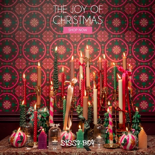 Christmas Joy met Sissy-Boy 🕯️