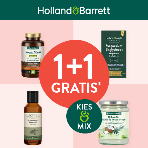 1+1 gratis op heel veel