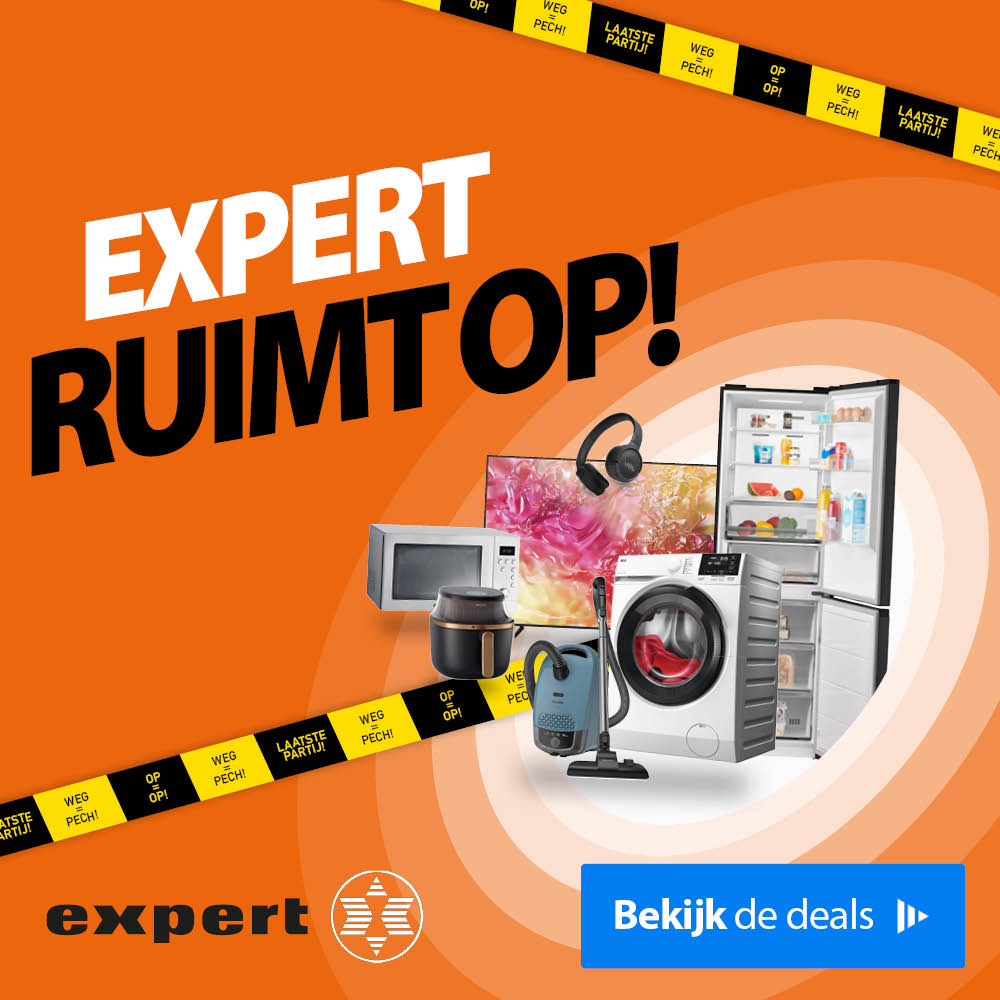Opruiming bij Expert! 🧹