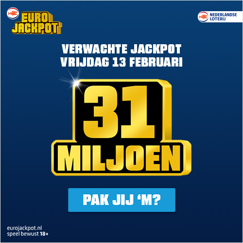 Pak jij de Eurojackpot?