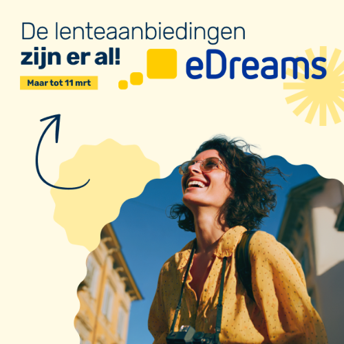 EDreams lenteaanbiedingen! ☀️