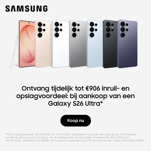 De S26 is gelanceerd!