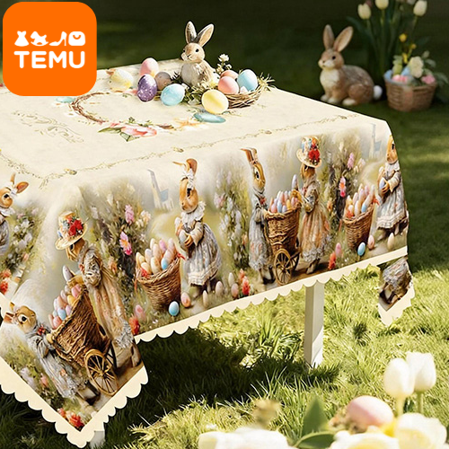 Vier Pasen met Temu!