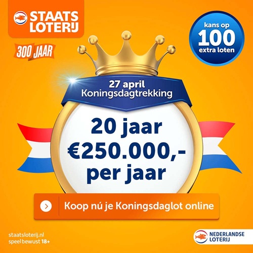 Koningsdagtrekking 👑