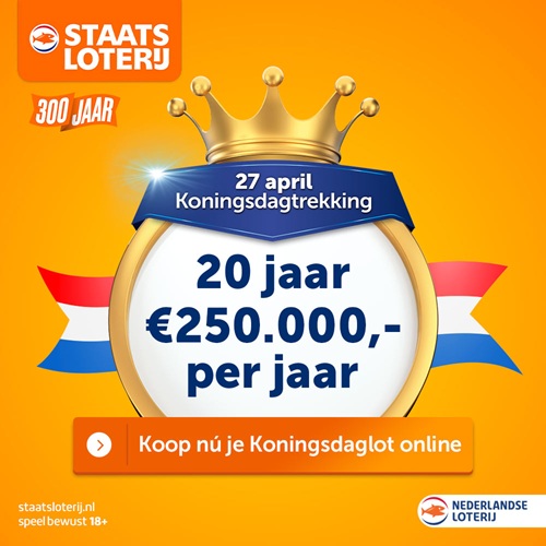 Koningsdagtrekking 👑