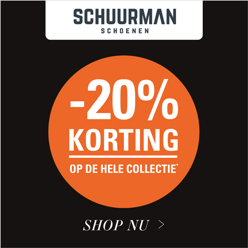 Nu -20% op alles 🧡