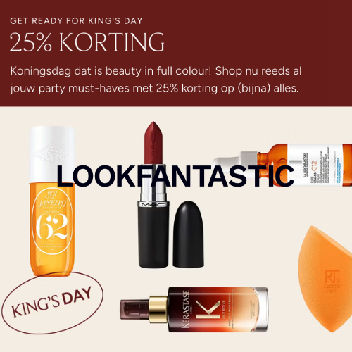 Koningsdag-korting -25%! 🧡