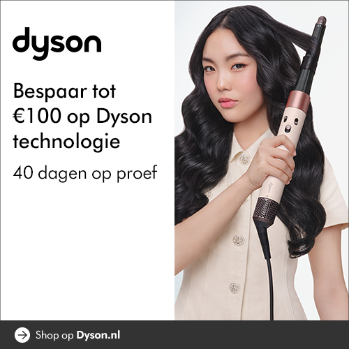 Bespaar tot €100 op Dyson haarstyling