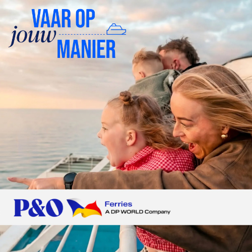 ⛴️ Maak de oversteek met P&O!