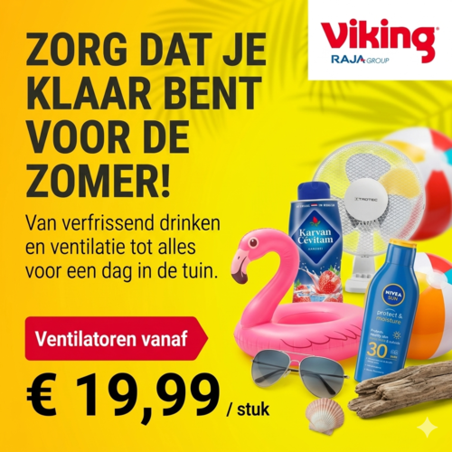 Klaar voor de 🌞 met Viking!