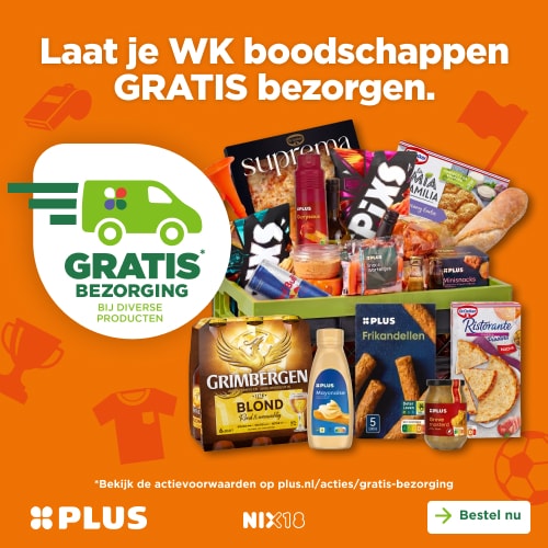 WK Boodschappen gratis bezorgd 🚚