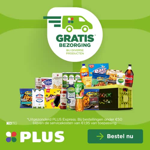 Boodschappen gratis bezorgd 🚚