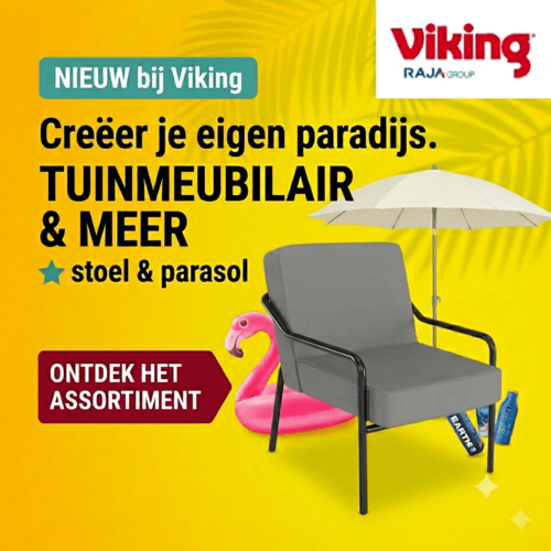 Stijlvol tuinmeubilair bij Viking ☀️