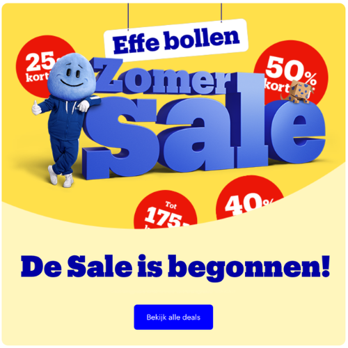 Effe bollen Zomer Sale!