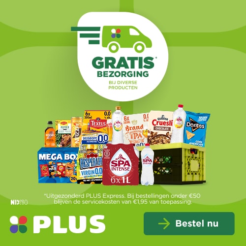 Boodschappen gratis bezorgd 🚚