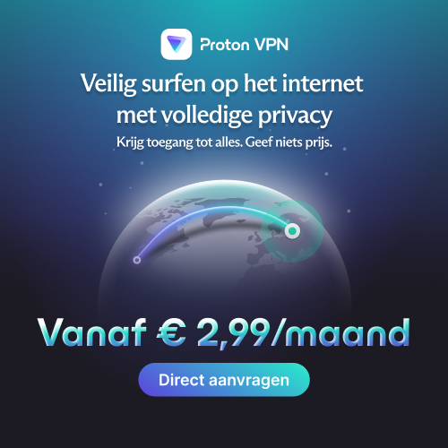 Veilig online vanaf €2,99/mnd