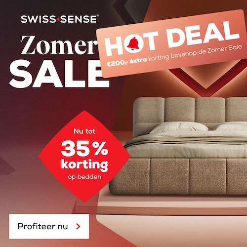 🛏️ Zomer Sale bij Swiss Sense!