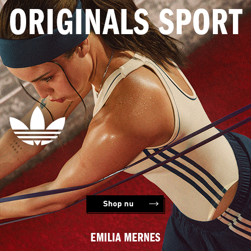 Zweten in Adidas stijl