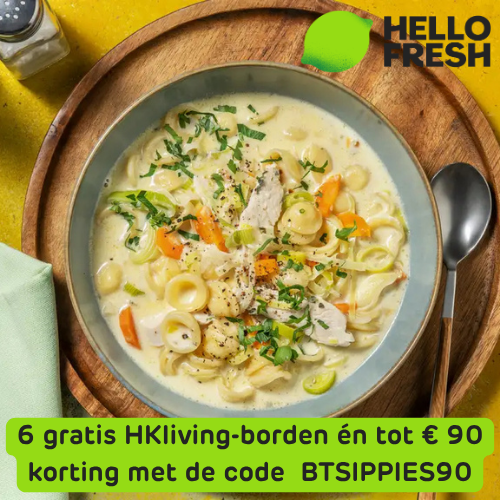 6 gratis HKliving-borden + -€90!