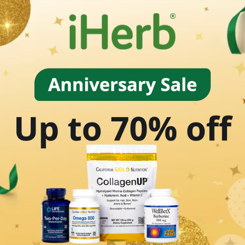 iHerb | Anniversary Sale!