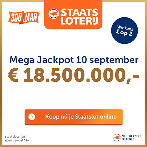 De Jackpot is MEGA-groot!