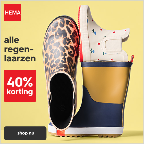 ☔️ Regenlaarzen met 40% korting!
