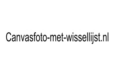 Canvasfoto-met-wissellijst.nl